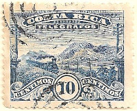 Costa-Rica-Telegraph-Stamp-AK9