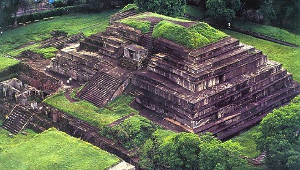 El Salvador Mayan ruins at Tazumal