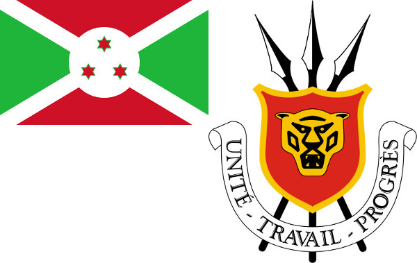 Burundi Coat and Flag
