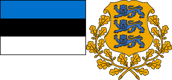 Estonia Flag & Coat