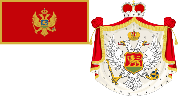 Montenegro Flag & Coat