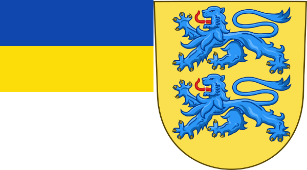 Schleswig-Coat-and-Flag