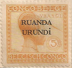 Ruanda-Urundi 37 H964