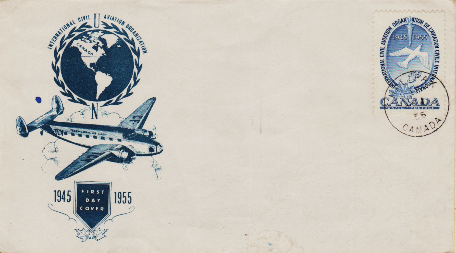 Canada-FDC-1955-ZY10