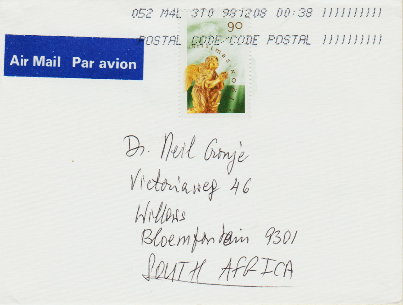 Canada-FDC-1998-ZY8