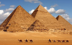 Egypt Pyramids at Giza