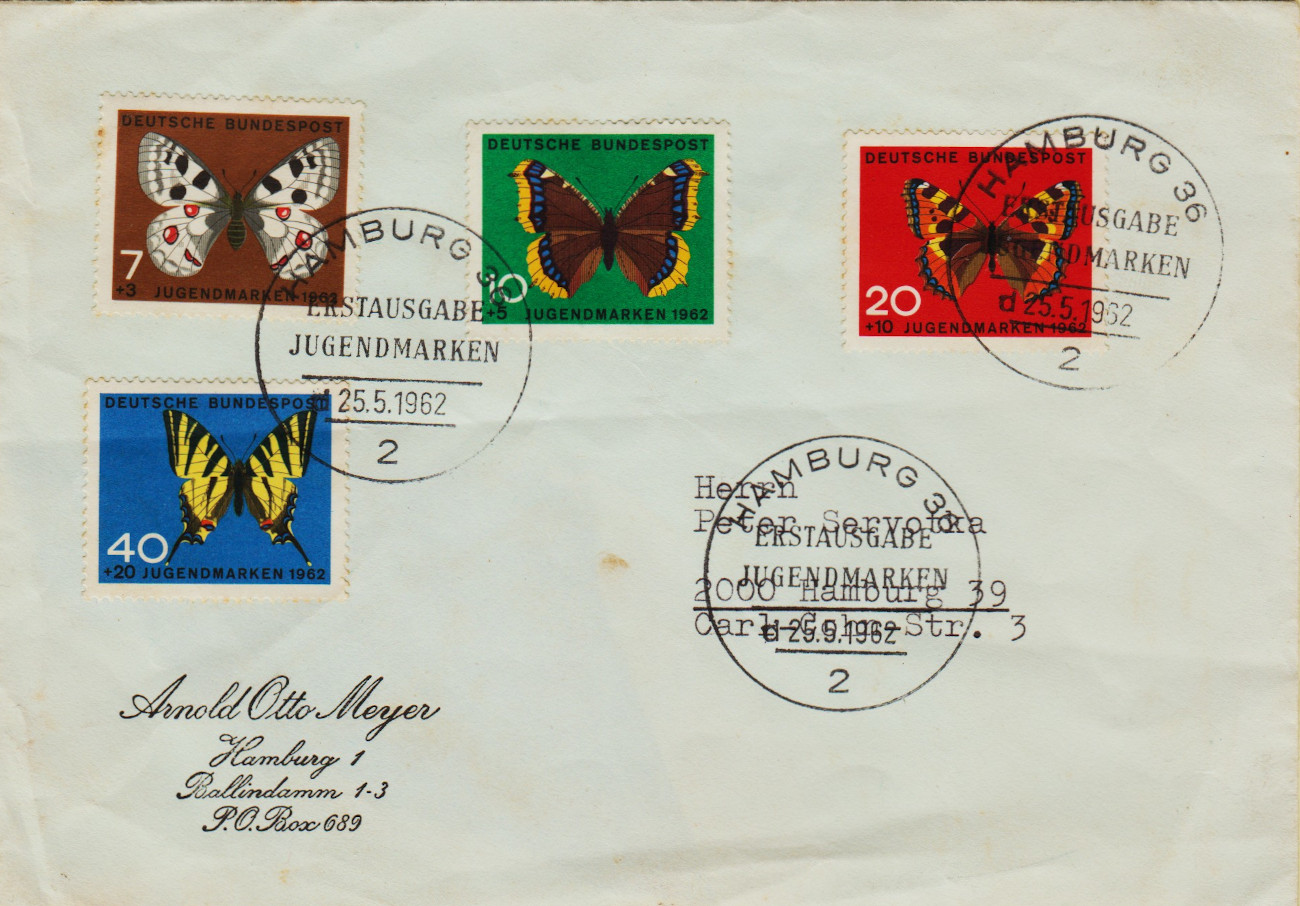 German-Fed-Rep-FDC-1962-ZY14