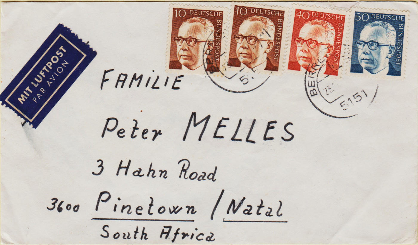 German-Fed-Rep-FDC-1970-ZY16