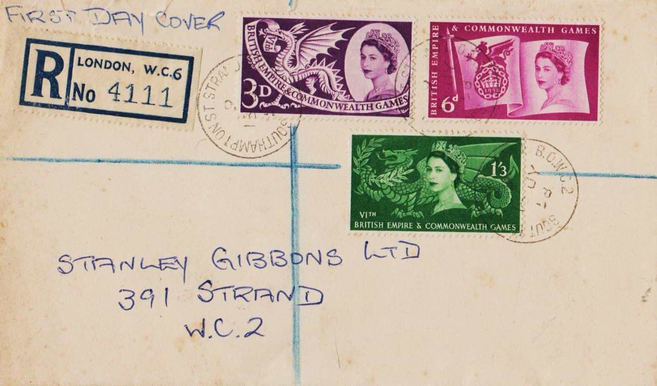 Great-Britain-FDC-1958-ZY27