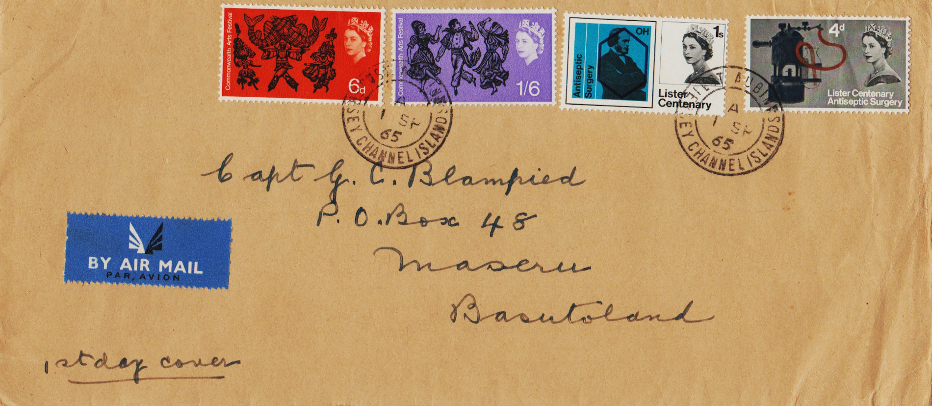 Great-Britain-FDC-1965-ZY28