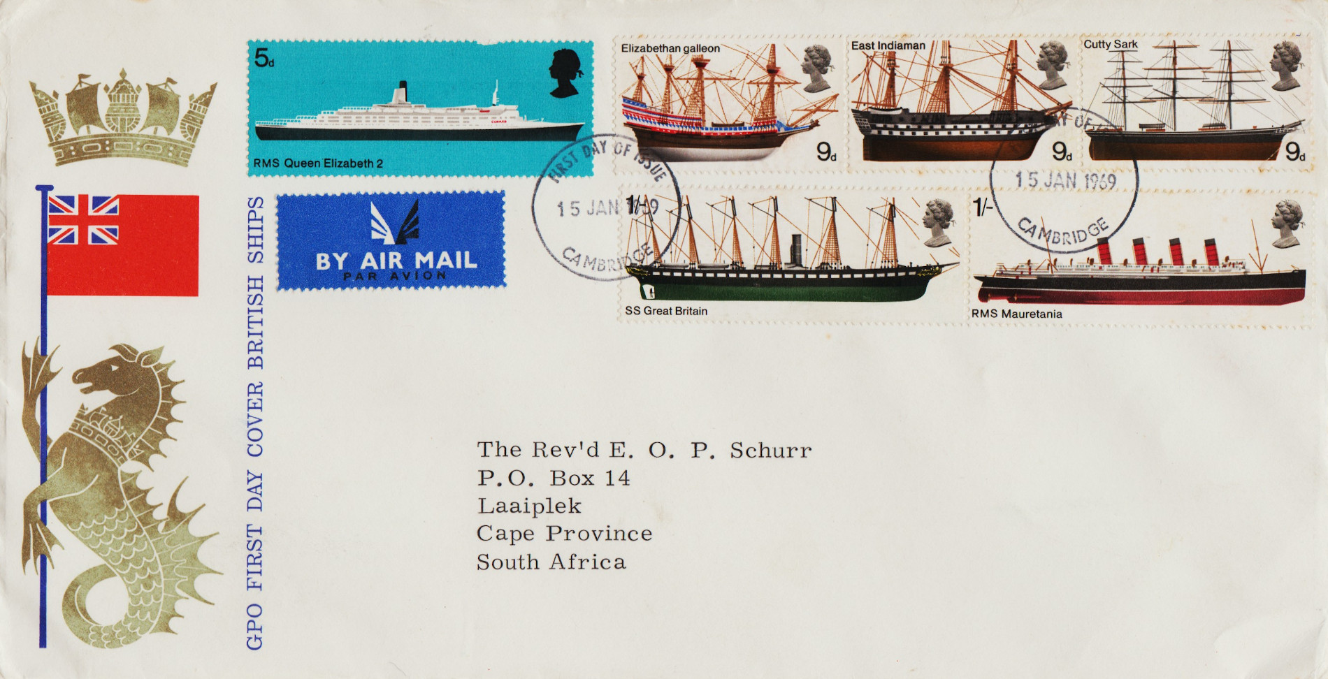 Great-Britain-FDC-1969-ZY29