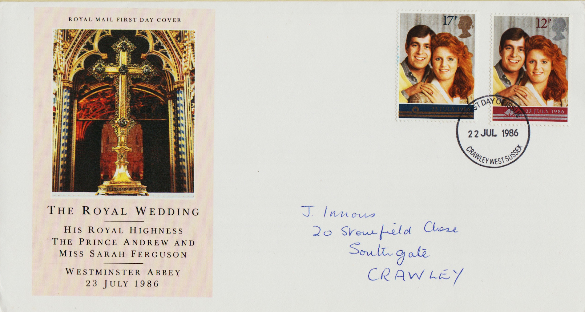 Great-Britain-FDC-1986.1-ZY33