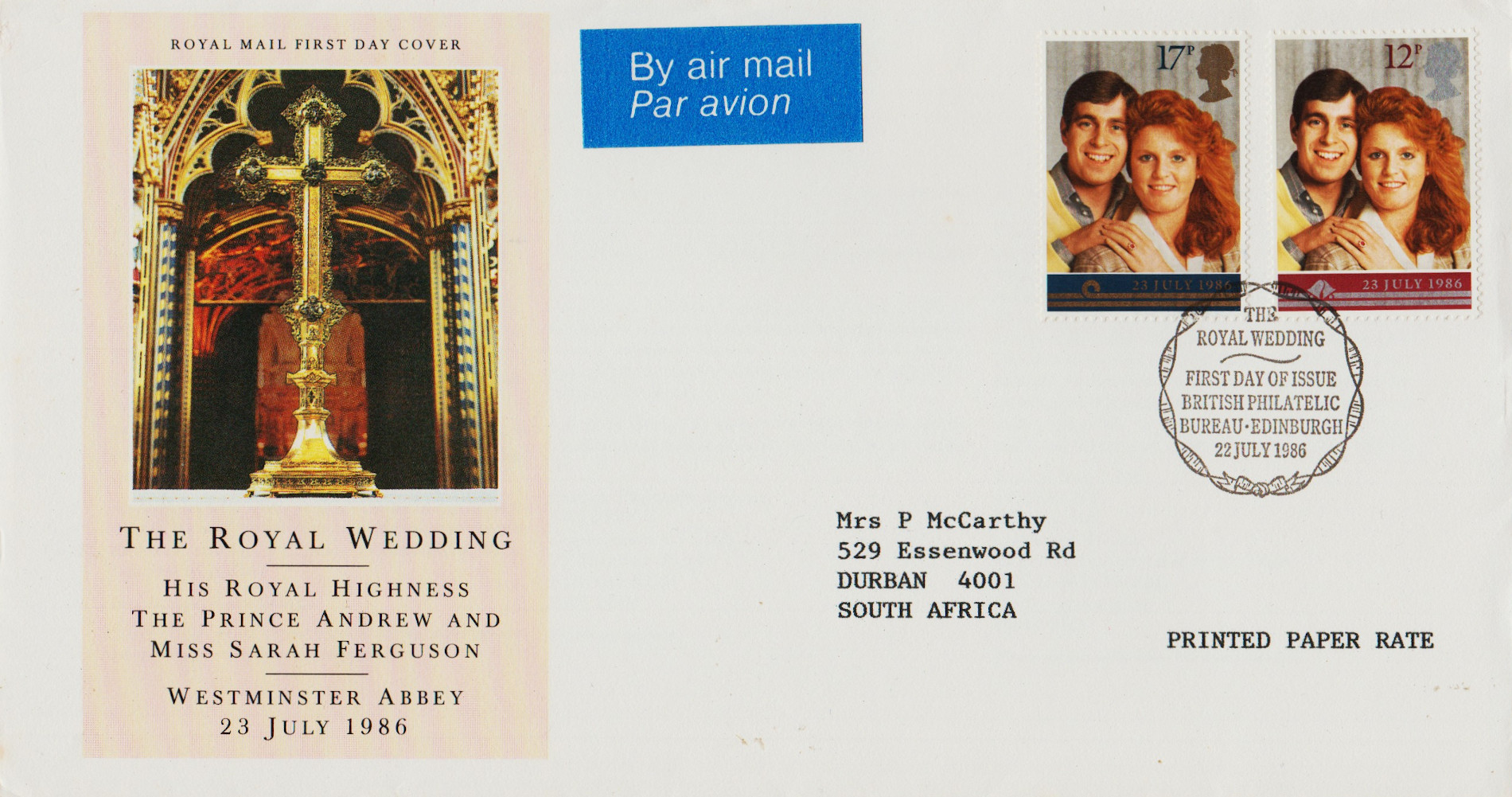Great-Britain-FDC-1986.2-ZY33