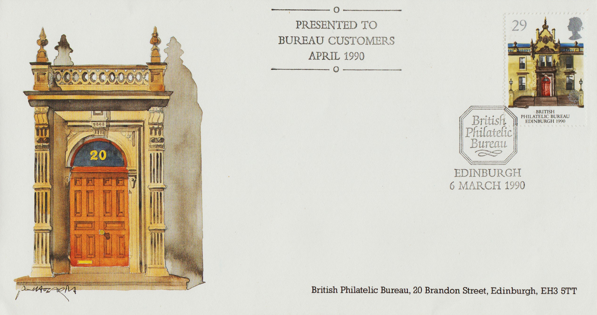 Great-Britain-FDC-1990-ZY34