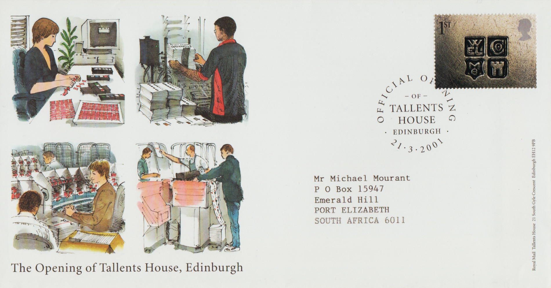 Great-Britain-FDC-2001-ZY36