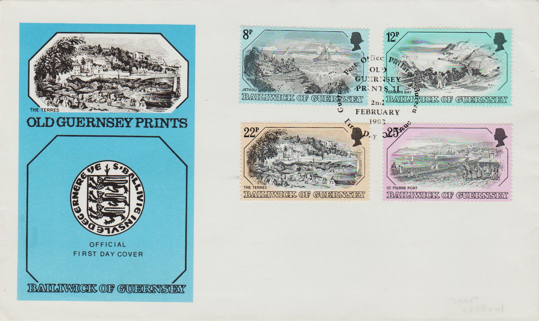 Guernsey-FDC-1982-ZZD39