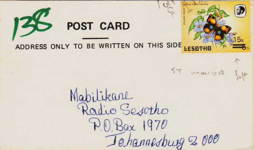 Lesotho-2-1986-X33-