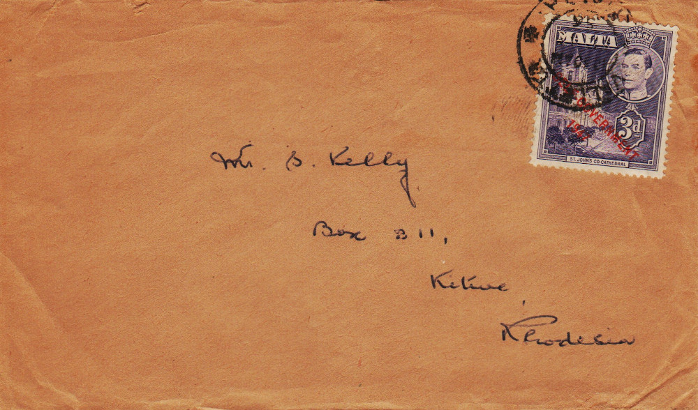 Malta-FDC-1948-ZZB19