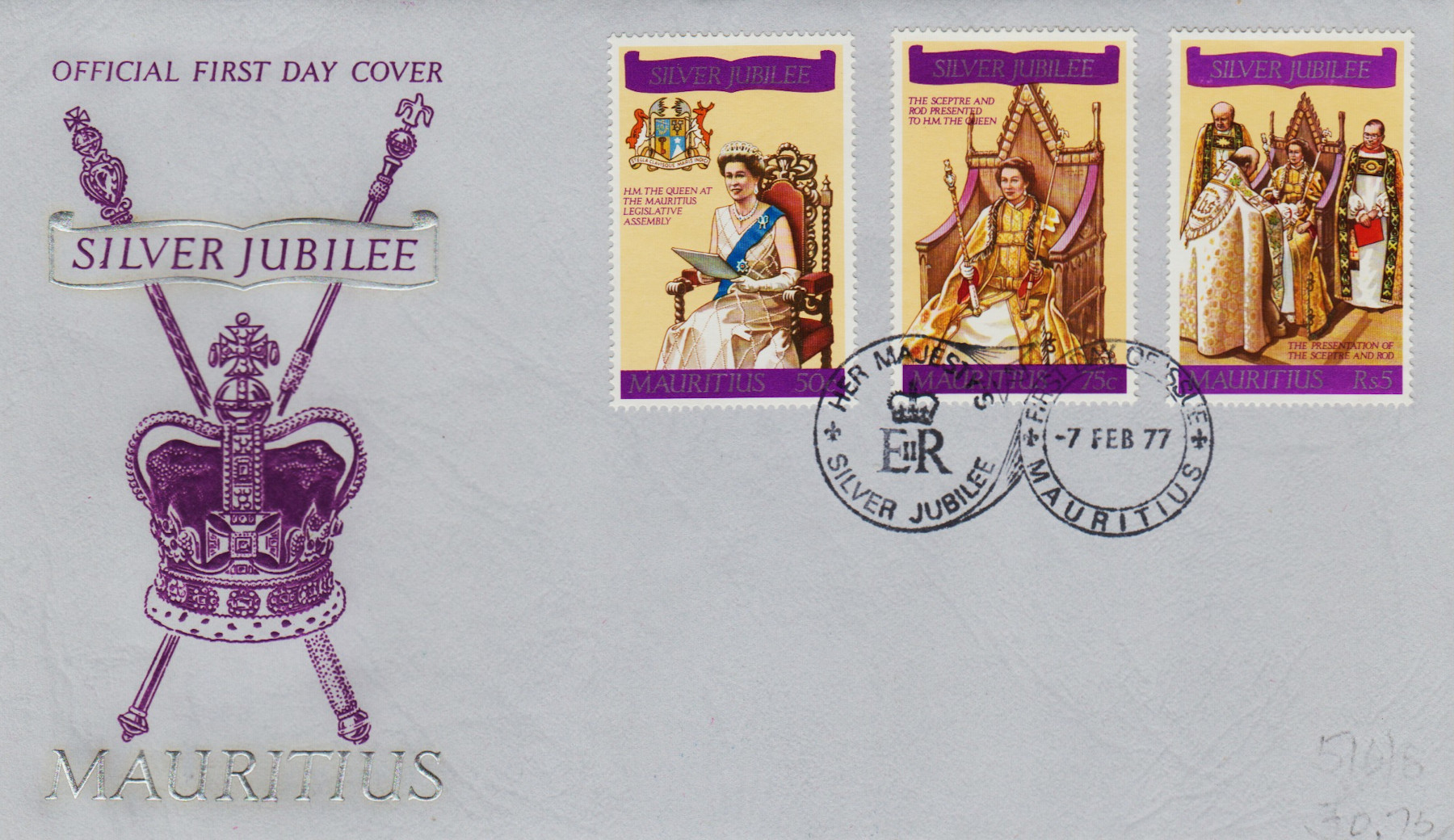Mauritius-FDC-1977-ZZB20