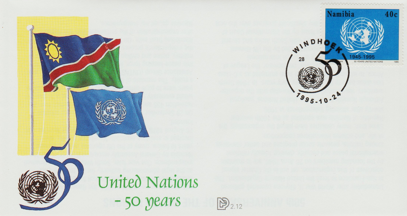 Namibia-FDC-1995.1-ZW30
