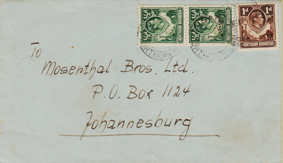 Northern-Rhodesia-FDC-1938.1-ZZC1