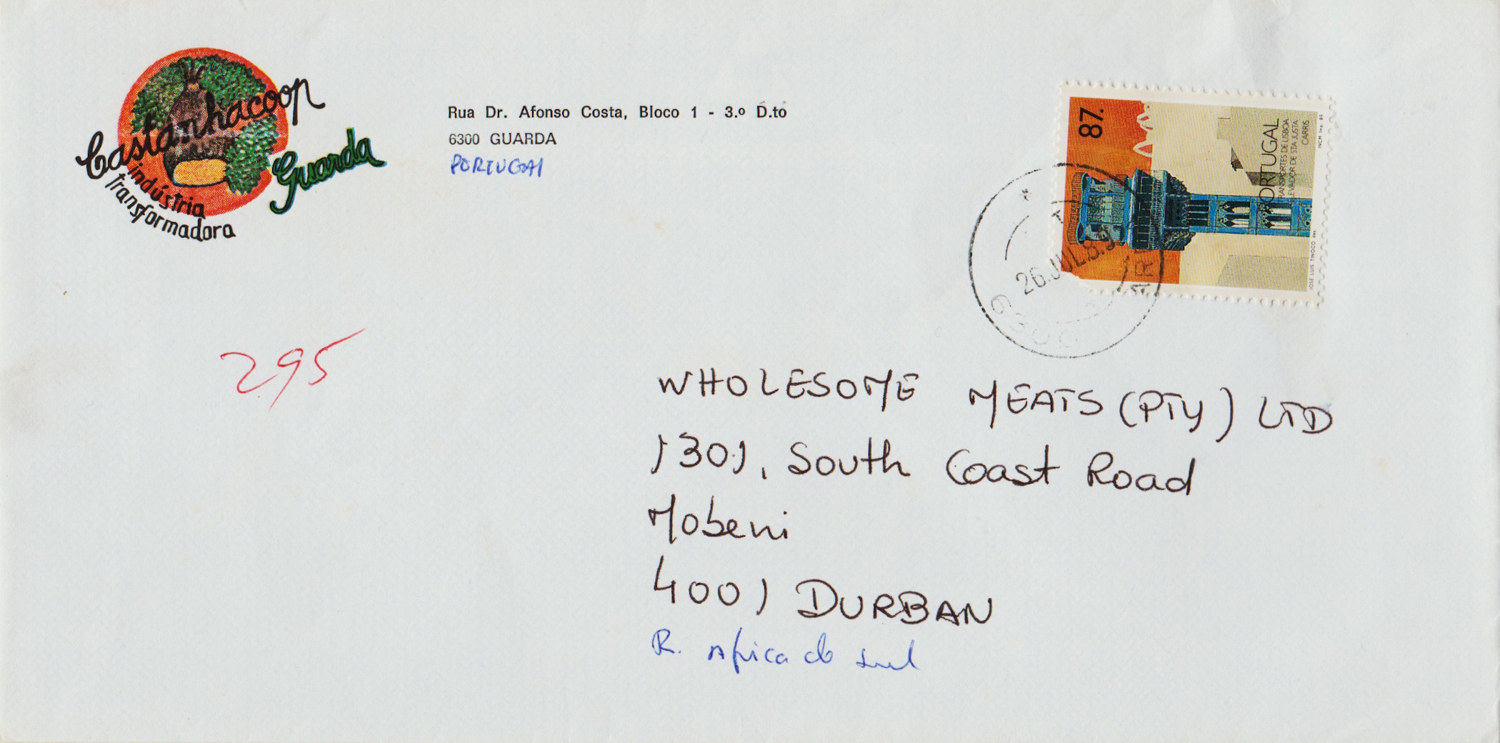 Portugal-FDC-1989.1-ZZC10