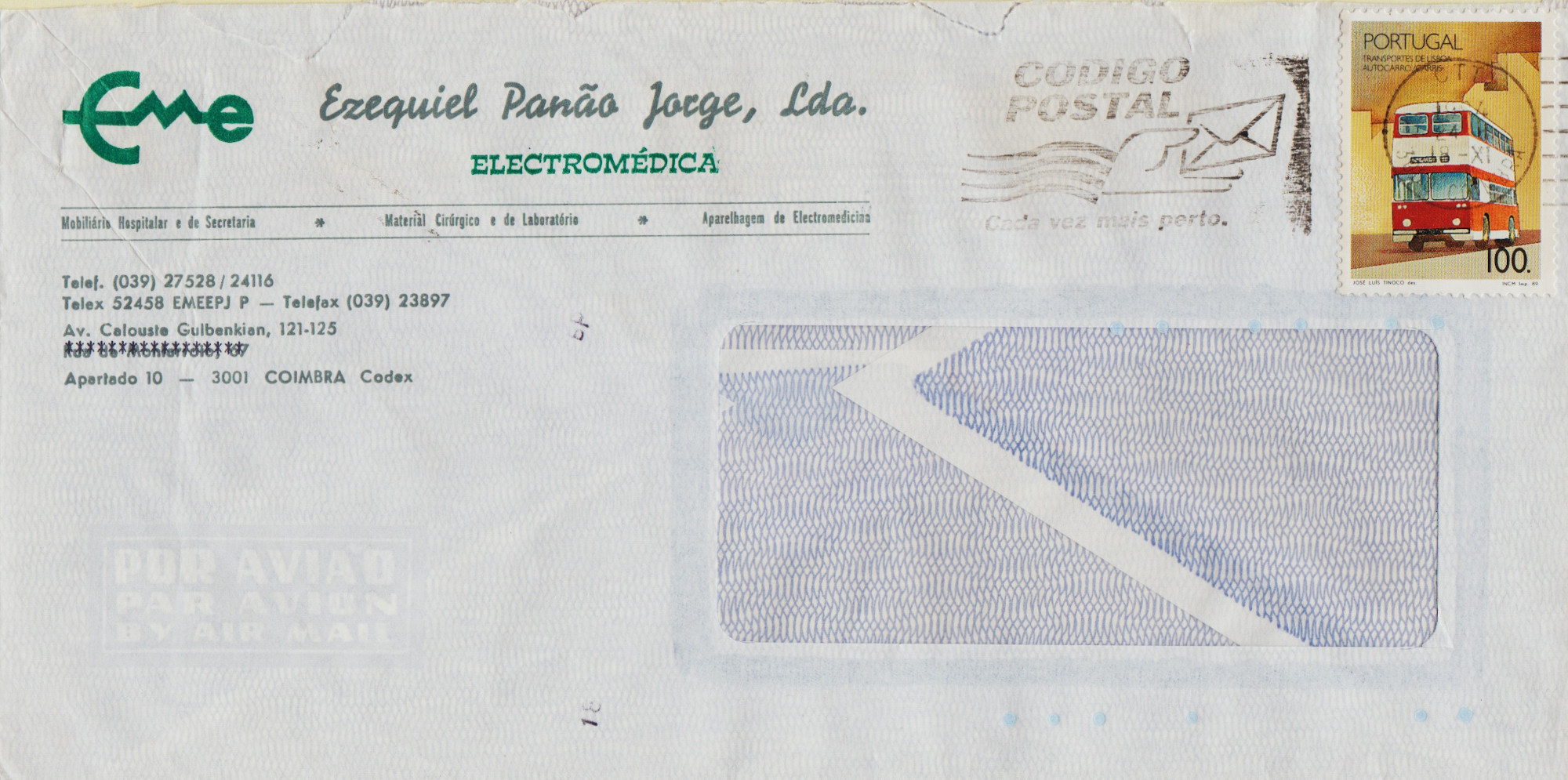 Portugal-FDC-1989.2-ZZC10