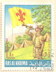 Ras-al-Khaima-1967-Postage-1d-AN97
