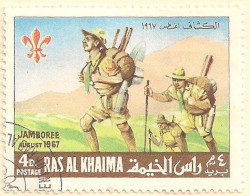 Ras-al-Khaima-1967-Postage-4d-AN97