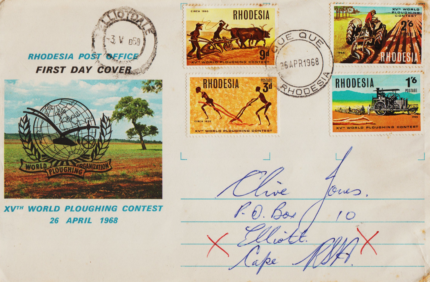 Rhodesia-FDC-1968-ZZC21