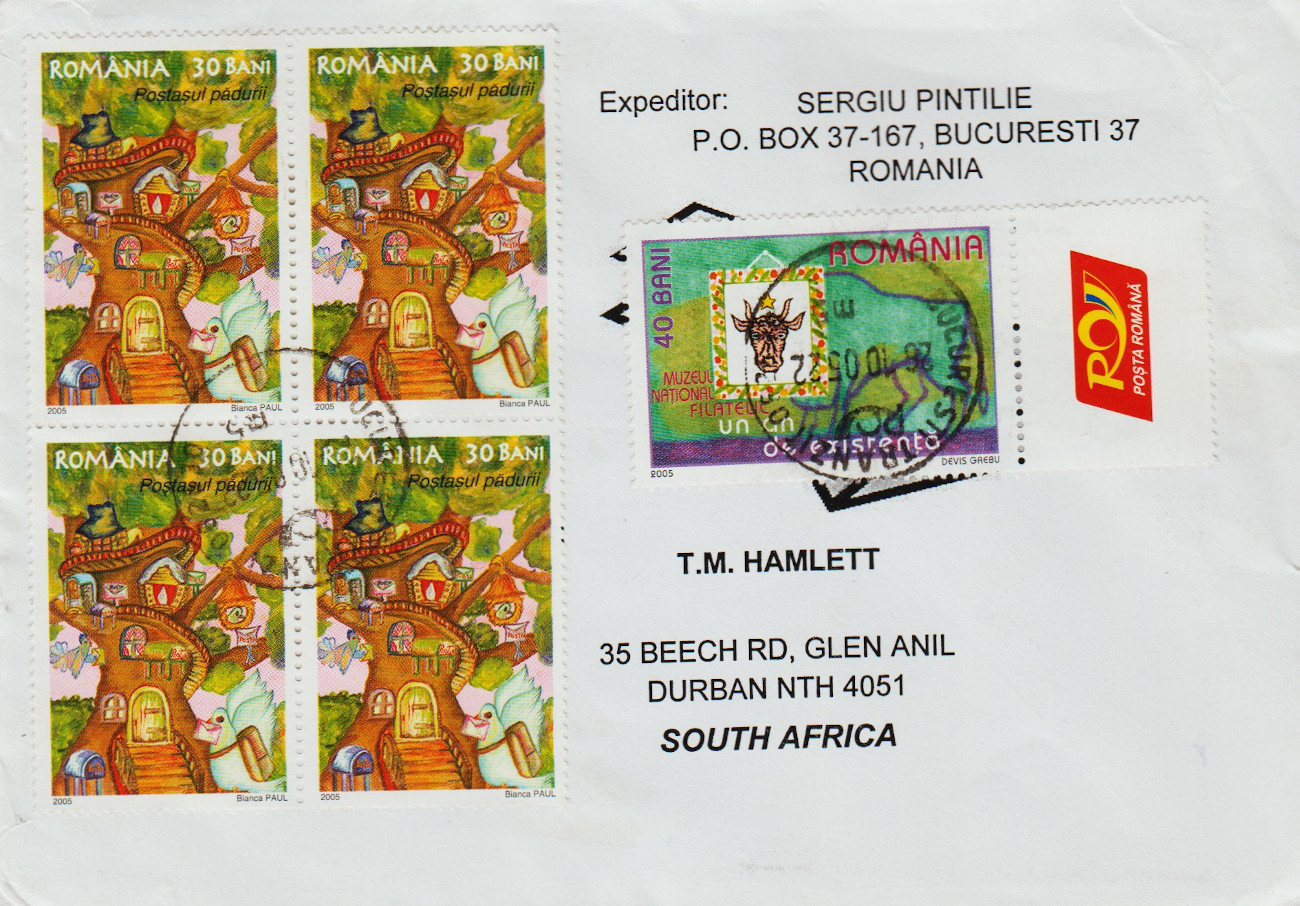 Romania-FDC-2005-ZZC15
