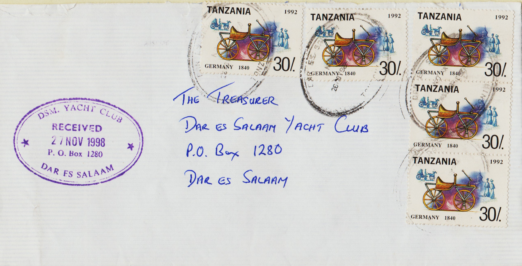 Tanzania-1998-ZZD7