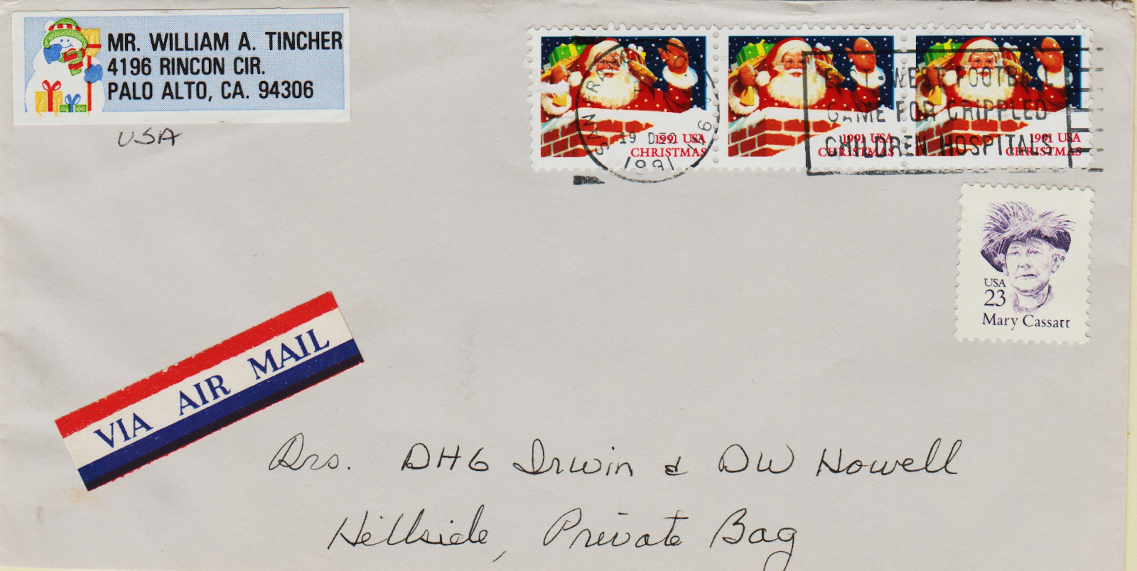 USA-FDC-1991-ZZD22