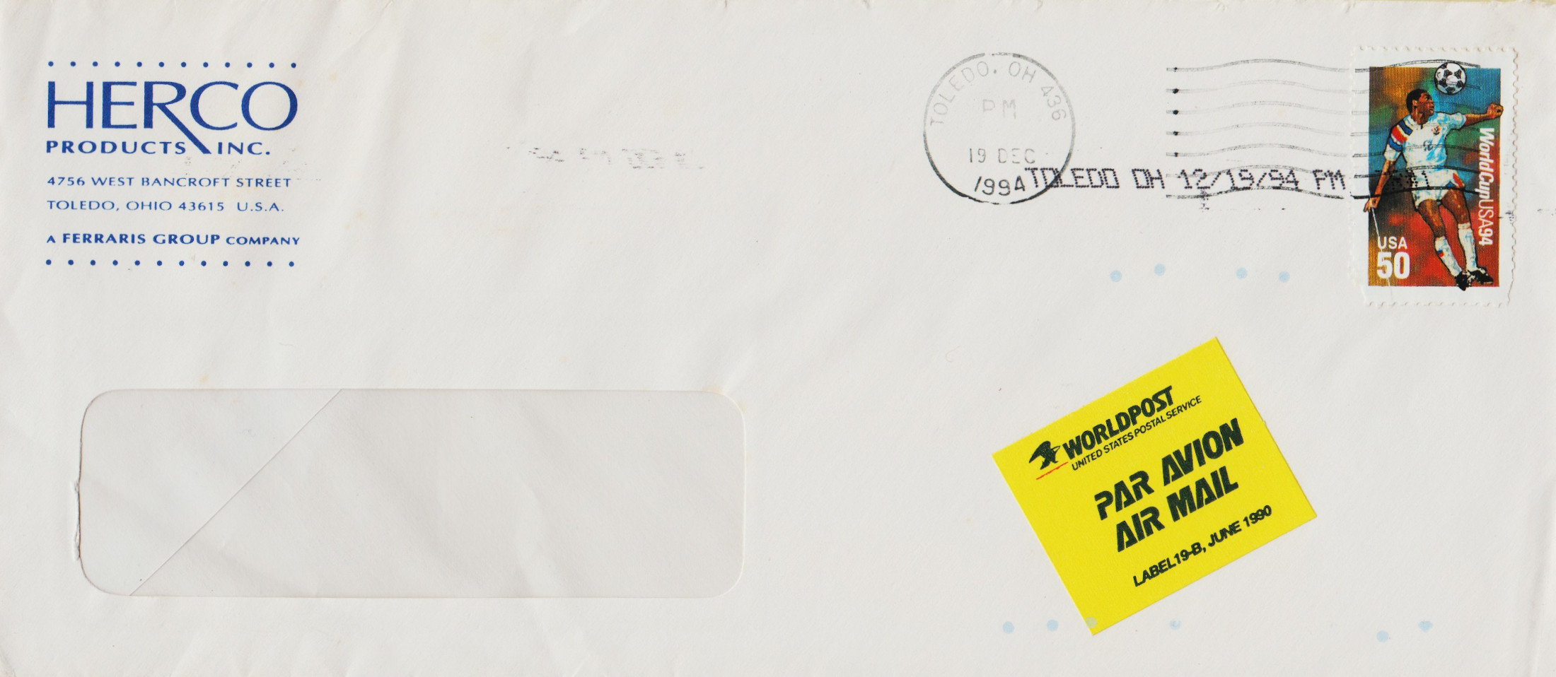 USA-FDC-1994-ZZD25