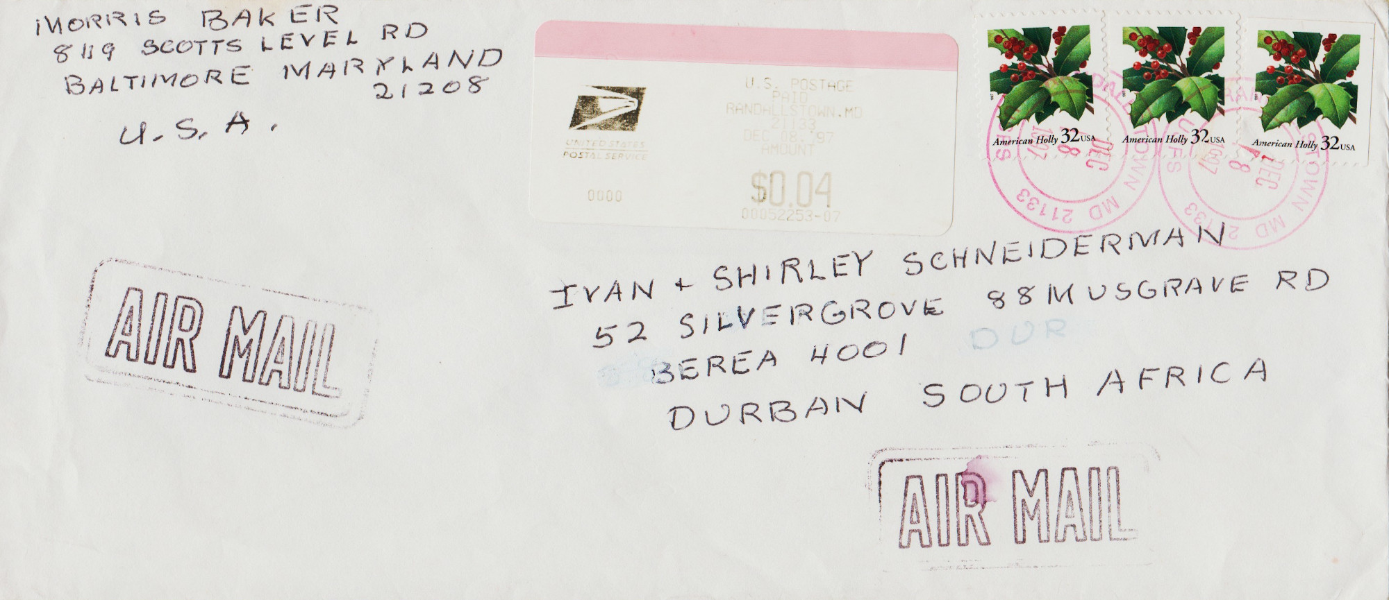 USA-FDC-1997-ZZD27