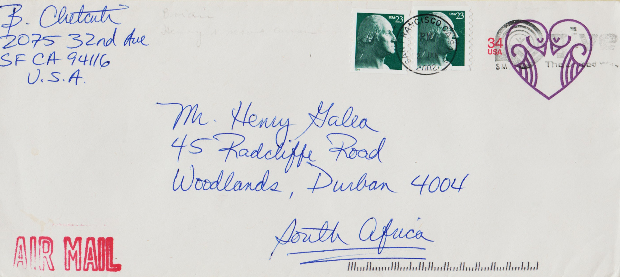 USA-FDC-2007-ZZD27