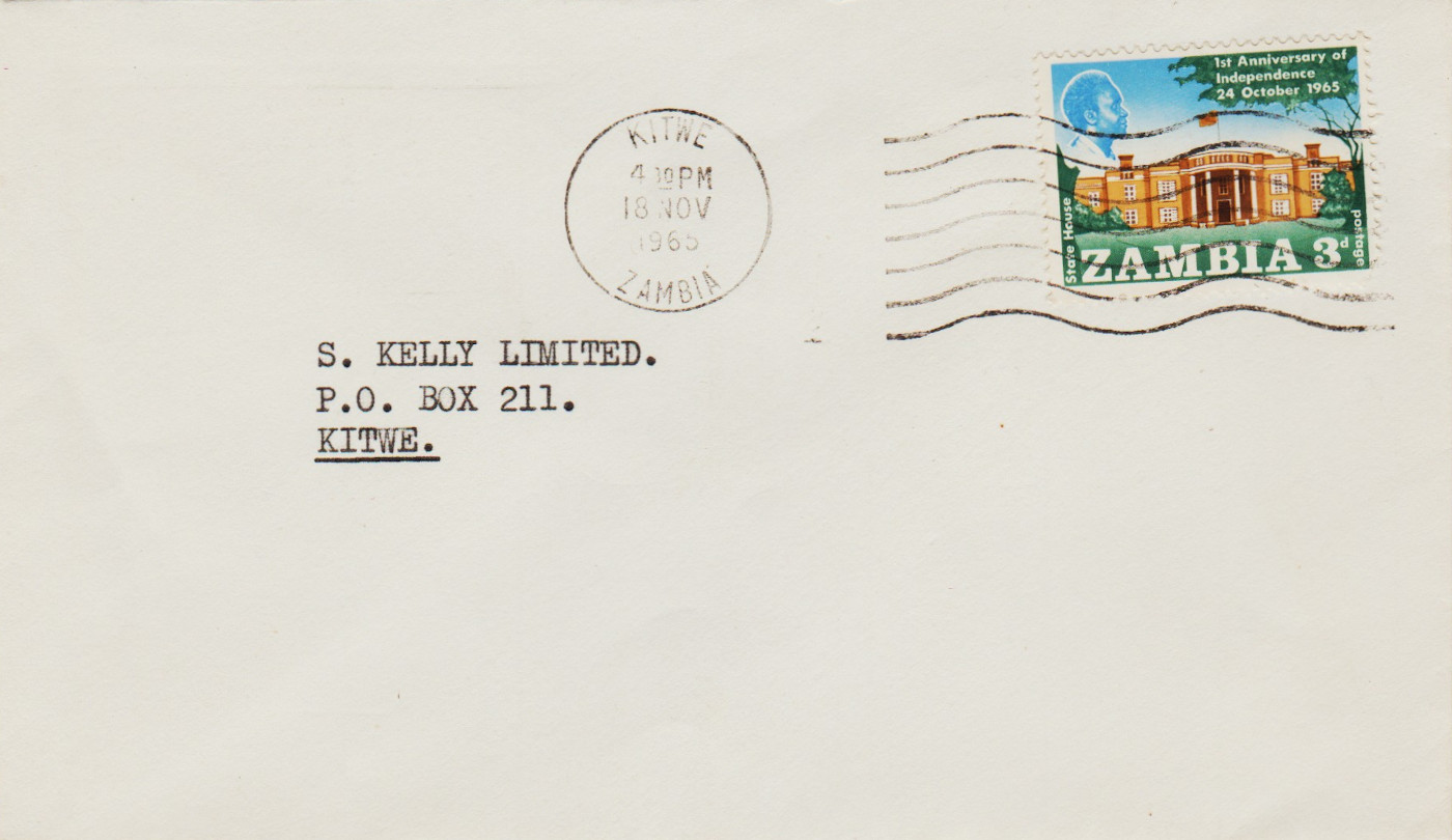 Zambia-FDC-1965-ZZD31