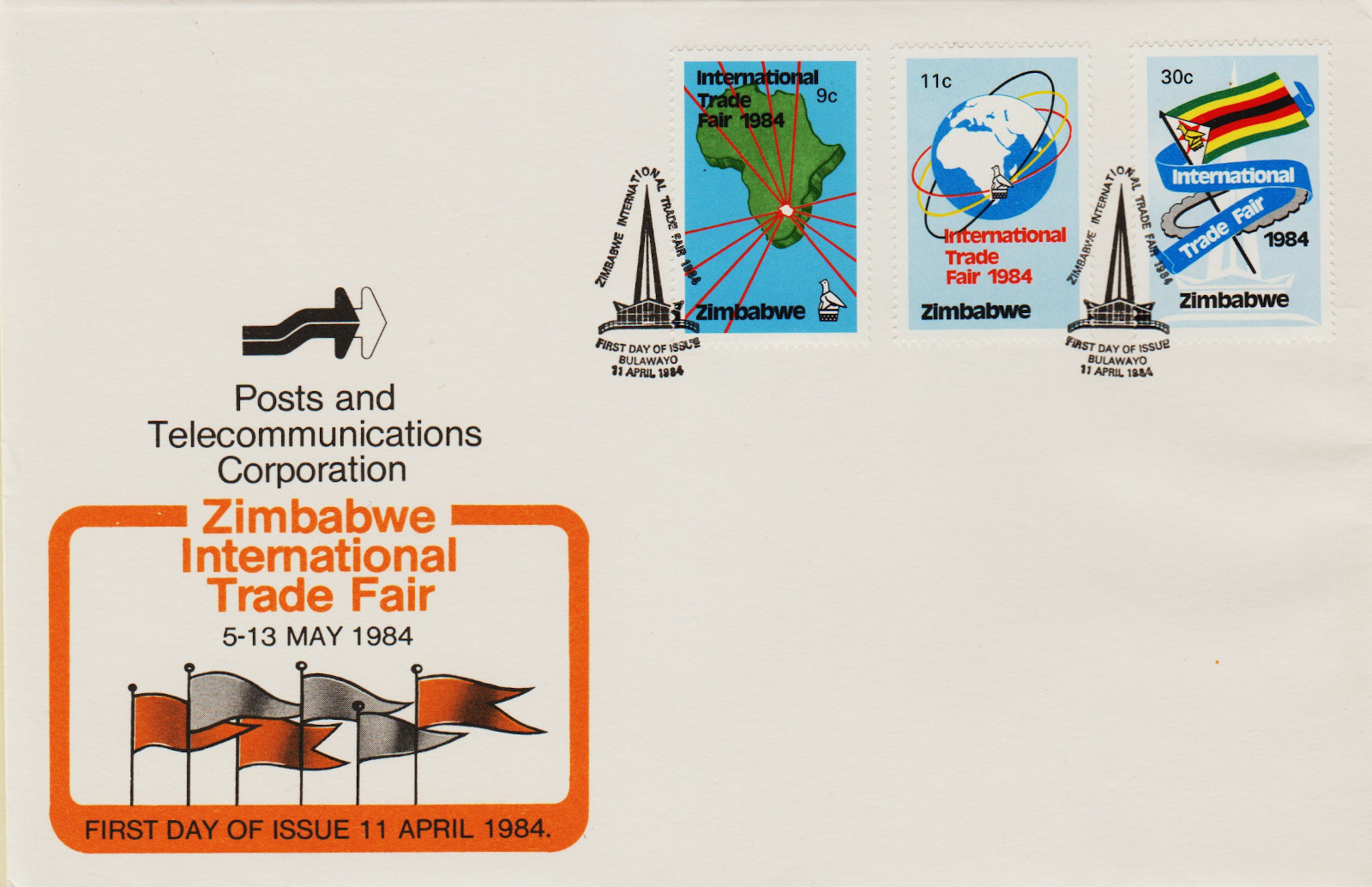 Zimbabwe-FDC-1984-ZZD31