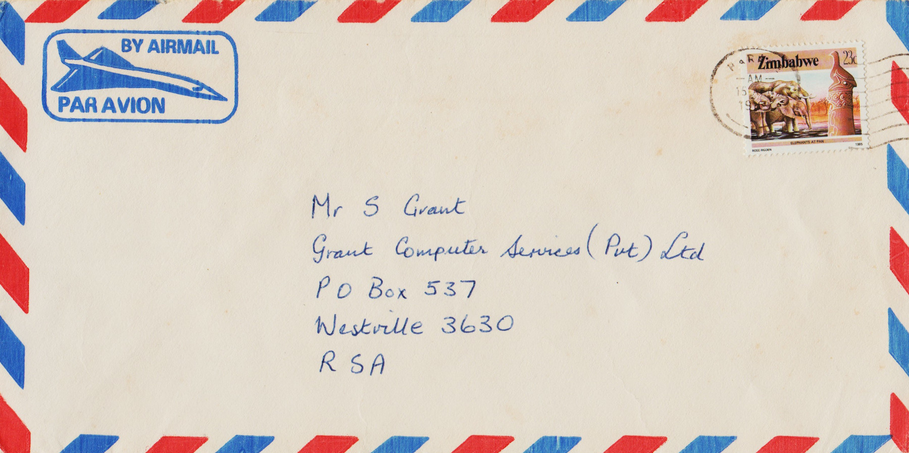 Zimbabwe-FDC-1987-ZZD34