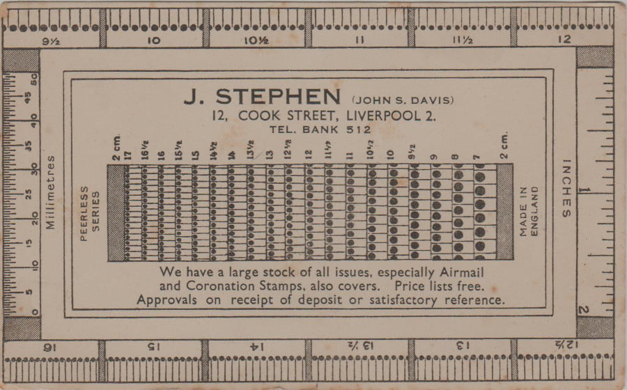 Perforated & Imperforate Stamps Richter Stamps